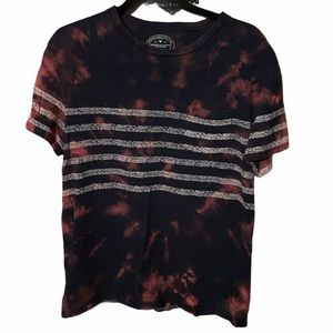 American Eagle Custom bleached Tie dye Tee